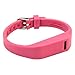 WITHit Fitbit Flex Wristbands - Fitbit Flex Replacement Bands with Chrome Watch Clasp, Fitbit Flex Color Bands, Fitbit Flex Accessory Bands, 2-Pack (Marsala & Black)