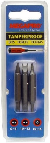 Megapro 9BP-TP-3A Replacement Bit Packs, STD6-8, STD10-12, TDT10-15 by Megapro