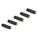 Kzeux 3.5mm F/F Stereo Coupler - 5 Pack Gold Plated 3.5mm Stereo Jack Female to Female Adapter Connectors