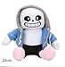 VANVENE Pillow Undertale Sans Plush Stuffed Doll 12