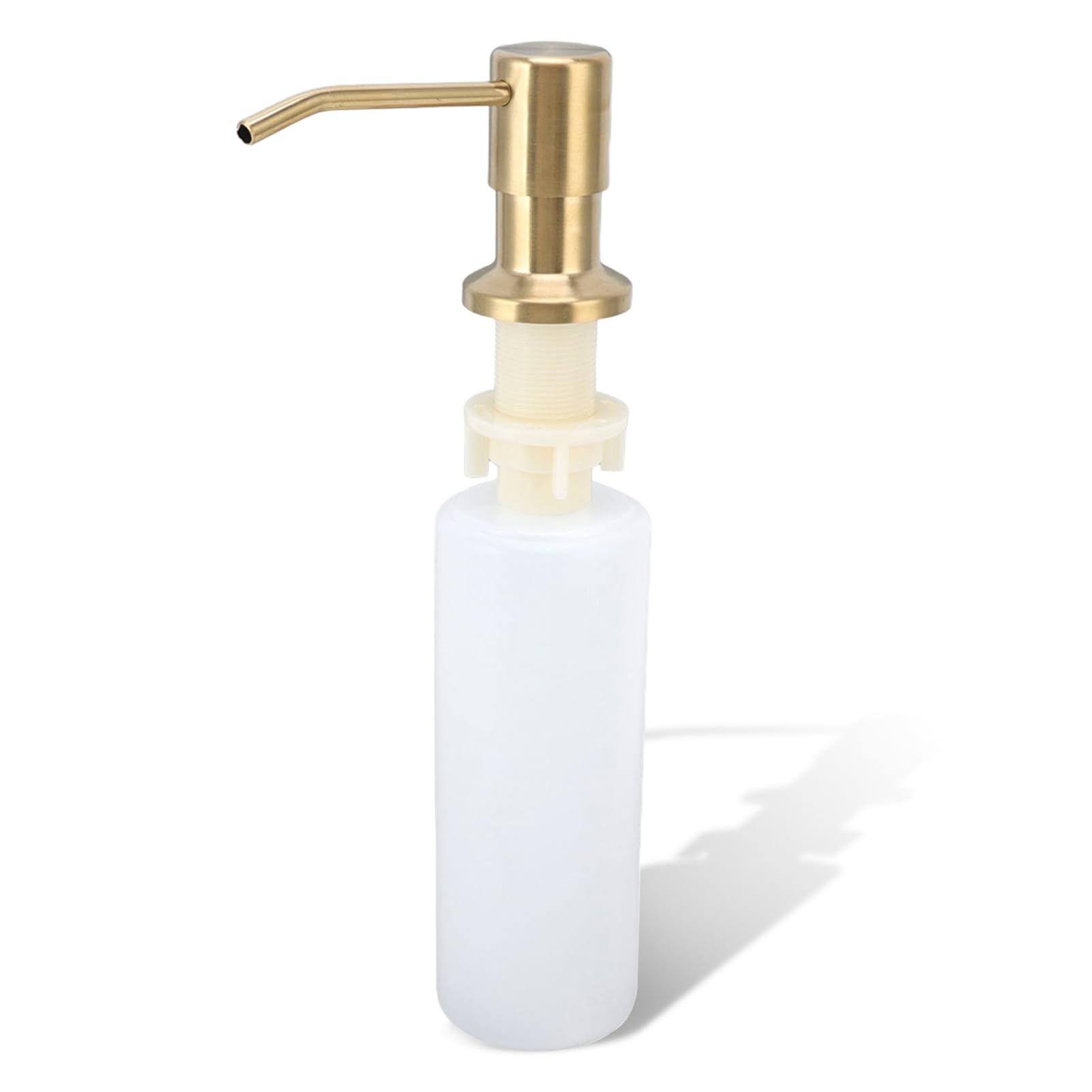 Soap Dispenser,300ml/10.5Oz Liquid Dispenser Refillable 360° Rotation Nozzle Hand Lotion Pump Bottles,Kitchen Sink Soap Dispenser,Built in Liquid Soap Dispenser for Bathroom and Dish Lotion Sink