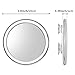 Uarzt Makeup Vantity Mirror, 10X Magnifying Mirror Detachable Beauty Mirror 4 Inch Round Makeup Cosmetic Mirror for Bathroom or Bedroom Table (10 X)