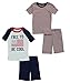 Carters Little Boys 4-Piece Snug Fit Cotton PJs Free to Be Cool Navy