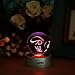 AXAYINC 3D Crystal Ball LED Night Lights Advance Laser Engraving Children's Gift(MH)