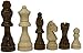 GrowUpSmart Staunton Chess Pieces with Extra Queens | Size: Medium - King Height: 3 inches | Wood