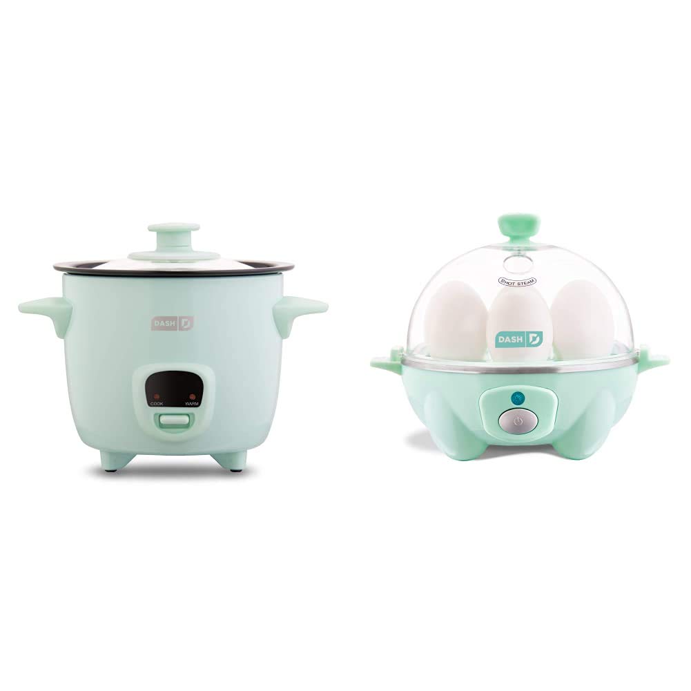 DASH Mini Rice Cooker Steamer with Removable