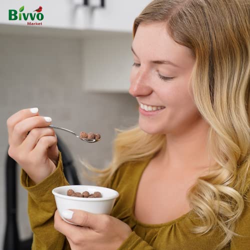 Bivvo Market Quinoa Puffs Cocoa Flavor Vegan Puffed Quinoa, Perfect