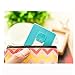 Tuscom 5X Mini Wallet Pocket Credit Card Size Portable LED Night Light Lamp Bulbs Cute(8.4X5.3CM) (Random)
