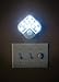 ADX Wireless Motion Sensor LED Light, Security or Night Light (Size: 3