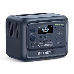 BLUETTI ポータブル電源 AORA100 V2 1024Wh 大容量 定格1800W 再生素材採用 45分80％充電 停電時0.01秒切替
