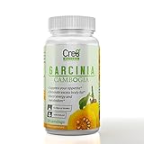 100% Pure Garcinia Cambogia Extract with HCA by Cre8 Wellness – All Natural Appetite Suppressant, Promotes Weight Loss, Premium Fat Burner Carb Blocker – Non-GMO – Made in USA - 60 Veg Capsule