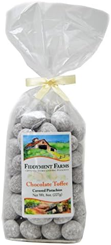 Fiddyment Farms Chocolate Toffee Covered Pistachio Kernels 8 Oz