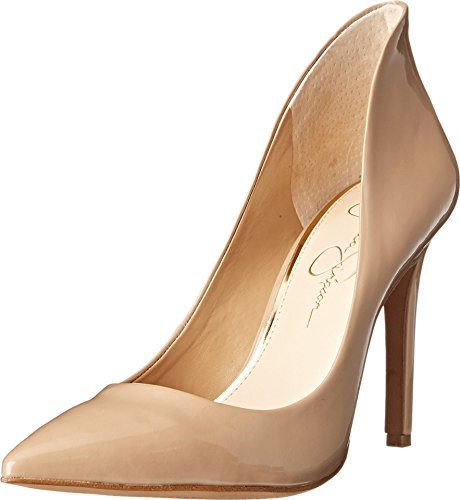 Jessica Simpson Women's Cambredge Dress Pump, Nude, 6.5 M US