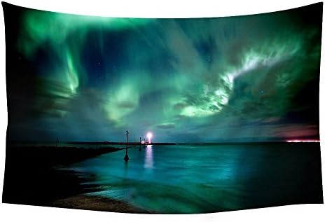aurora borealis - Wall Tapestry Art For Home Decor Wall Hanging Tapestry 60x40 Inches