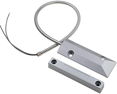 YZIF Wired Metal Door Magnetic Contact Sensor Detector Garage Warehouse