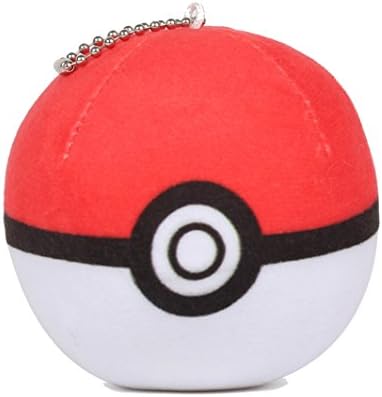 Pokemon Go PokeBall Soft Stuffed Plush Collectible Kids Toy Keychain 3.5inch