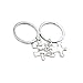 Your Crazy Matches My Crazy Couples Necklaces Two Puzzle Necklace Key Chain Set