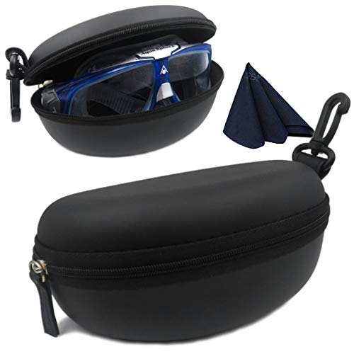 Sports sunglasses case wrap around sunglasses case semi soft large