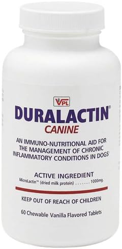 Duralactin Canine, 180 Vanilla Chewables