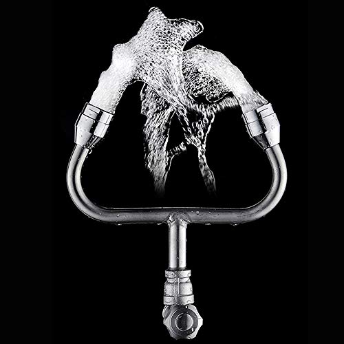 Faucet Mounted Eye Wash Station - Stainless Steel Wall-Mounted Emergency Eyewash Unit, Eye Washer Faucet for Warehouse, Wood Shop, Basement, Auto Body Shop, Laboratory, Medical Practices - Thumbnail 7