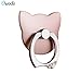 Owoda Cute Pet Phone Ring Stand 360 Degree Rotating Dog Cat Ring Grip Anti Drop Finger Holder for iPhone iPad and All Cellphone (Cat-Rose Gold)