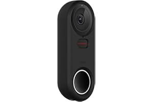 elago Silicone Case Designed for Google Nest Hello Doorbell Cover (Black) - Full Protection, Night Vision Compatible [US Patent Registered]