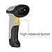 HAMSWAN Bluetooth Wireless USB wired Handheld Bar Code Scanner Barcode Reader for iPhone iPad (support Virtual keyboard), 200 Scans/Second, Single-line 256K Storage
