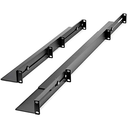 1U 19 inch Server Rack Rails 2436 inch Adjustable Depth
