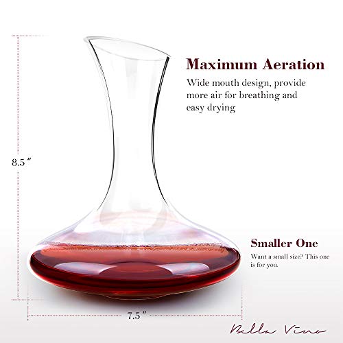 1 Bella+Vino+Lead+Free+Decanter+Accessories
