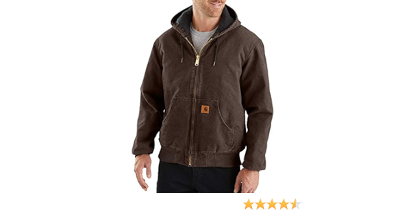 quilt flannel lined sandstone active jacket