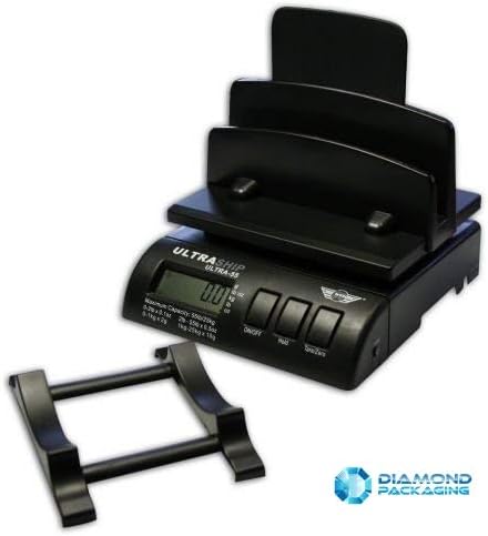 Diamond Packaging - Ultra75 - My Weigh 34Kg Postage/Parcel Scale, Neat Postal Scales + Adapter, Black - Image 3