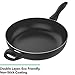 Vremi 12 Inch Nonstick Saute Pan Covered with Tempered Glass Lid - Big 5 Quart Capacity for Stir Fry Frying or as Saucepan - Non Stick Saute and Frying Pan - Deep Large and Ovenproof - Black