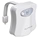 ILLUMILITE Toilet Seat Lights with 8-Color Changes,Led Motion Activated Sensor Toilet Night Light(Battery-Operated)