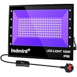 MELPO 80W Smart RGB LED Flood Light – 8000LM, 2700K Warm White, APP-Controlled Via Bluetooth, DIY Scenes, Timing, IP66 Waterproof (2-Pack)