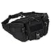 Huntvp Tactical Waist Pack Bag Military Fanny Packs WR Hip Belt Bag Pouch for Hiking Climbing Outdoor Bumbag-Black