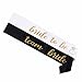 Pack of 12 Bachelorette Sashes- Includes 1 Bride to Be sash and 11 Team Bride Sashes - Hen Party Wedding Decorations Party Favors Accessories