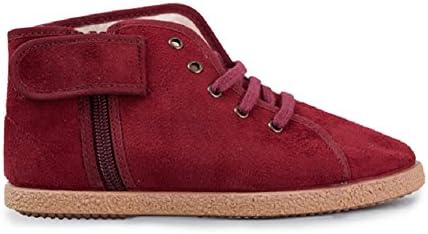 Childrenchic Unisex Suede MacAlister Lace-up Booties With Velcro &amp; Zipper. Shoes For Boys and Girls (Infant/Toddler/Little Kid)