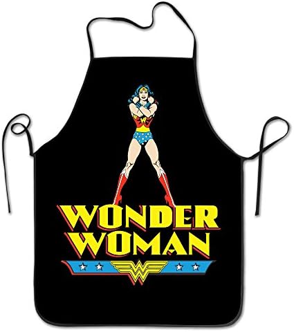 Wonder Woman Diana Adjustable Kitchen Apron For Cooking Baking Barbecue