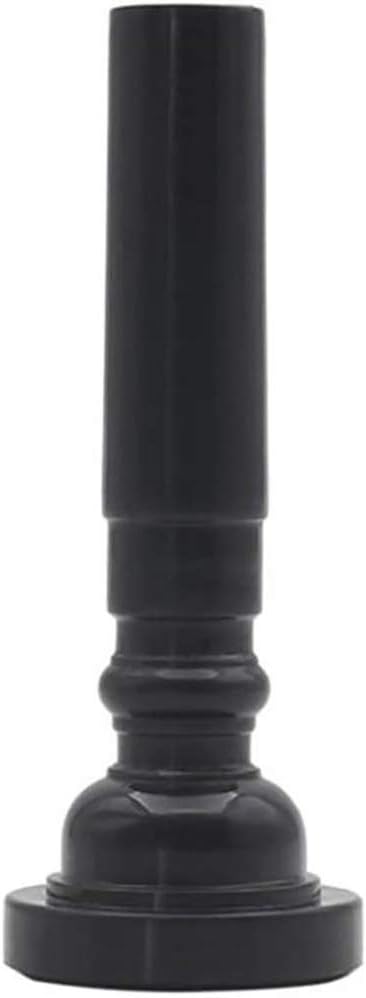 POFET 5pcs ABS Plastic Trumpet Mouthpiece for Trumpet Accessories - Black - Image 3