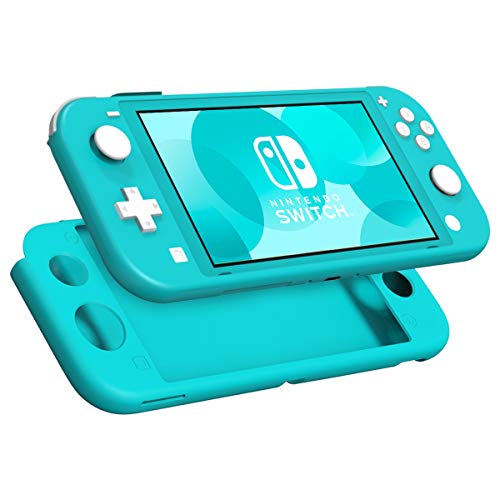 MoKo Case for Nintendo Switch Lite, Silicone Protective Rubber Cover, Shock-Absorption Anti-Scratch Non-Slip Case for Nintendo Switch Lite Console – Turquoise
