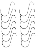 3 inch Exhibit/Conference Hook (Pack of 12 S-hooks) Heavy Duty