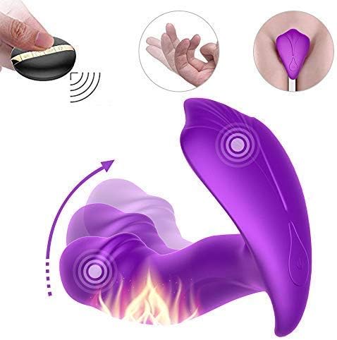 MissGem Wireless Remote Control Massaging Device with 10 Speeds for Women Full Body Massaging Pink