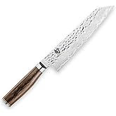 Shun Cutlery Premier Kiritsuke Knife 8”, Master Chef's Knife, Ideal for All-Around Food Preparation, Authentic, Handcrafted J