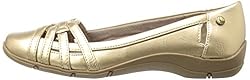 LifeStride womens Diverse Flat, Soft Gold, 8 Narrow