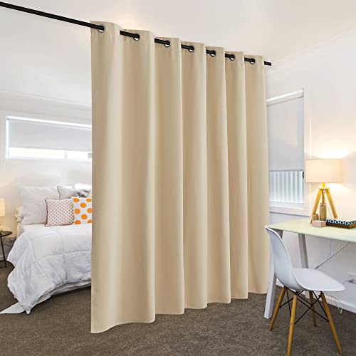 RYB HOME Wall Divider Curtain for Living Room, Noise Reduction Privacy