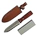 Greentisory Hori Hori Knife with Leather Sheath and Large Whetstone-Best Digging Tool in Garden Knives