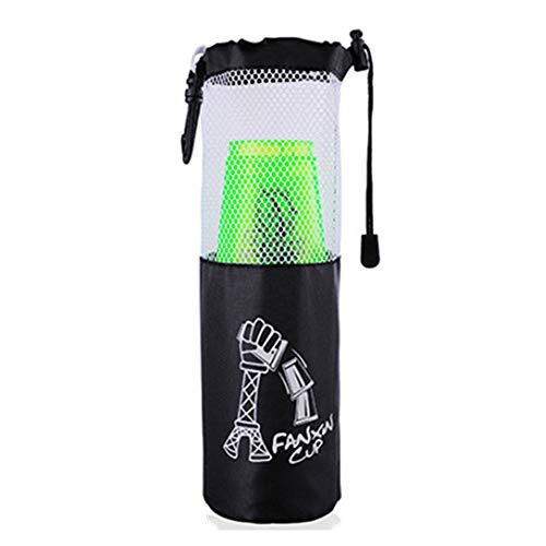 Quick Stacks Cups 12 Pack of Sports Stacking Cups Speed Training Game Challenge Competition Party Toy with Carry Bag(Green) - Thumbnail 6