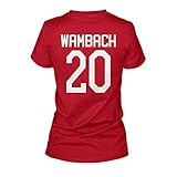 FreshRags Abby Wambach 20 US Women's Soccer Fan JR Fit Ladies sided T-Shirt