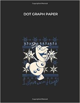 Dot Graph Paper Disney Frozen Olaf I Love Warm Hugs Raglan Baseball Dot Graph Paper Notebook White Paper Blank Journal With Black Cover Size 8 5in X 109 Pages For Kids Or