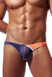 Newsywell Men's Ice Silk Bikini Low Rise Soft